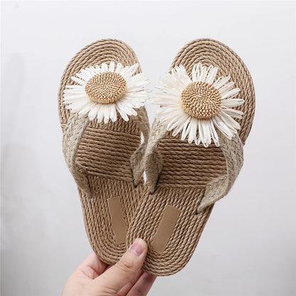 Summer Woven Women Beach Sandals