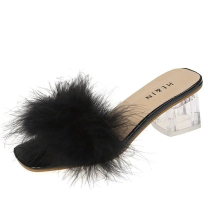 Women’s Summer Square Toe Mules