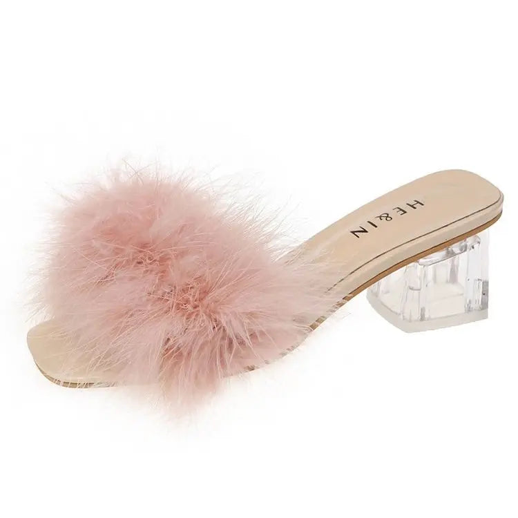 Women’s Summer Square Toe Mules